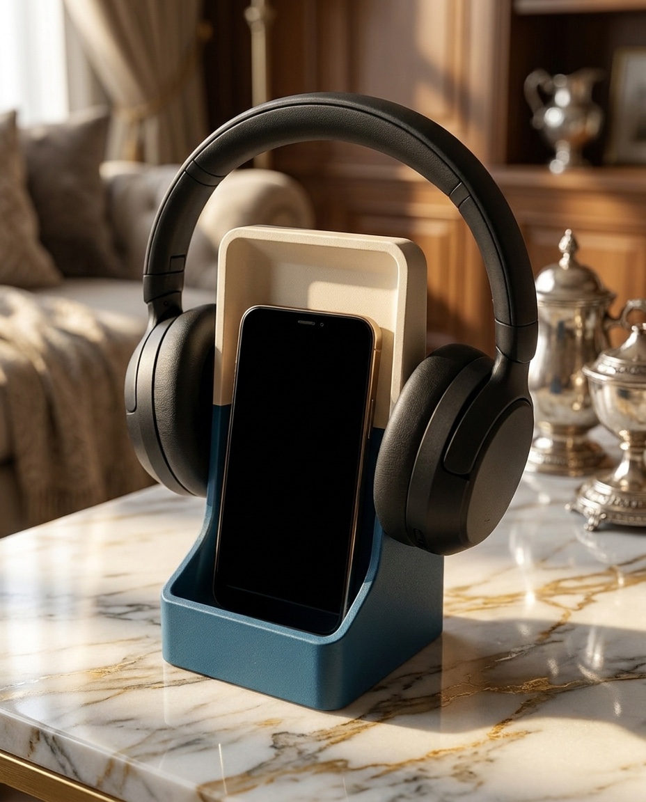 Suporte de headset e celular personalizado PRIME360